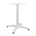 Aluminum Base 4legs 65x65x70cm with cross 48x48cm FK448.02 White Aluminum Base 4legs 65x65x70cm with cross 48x48cm FK448.02 White