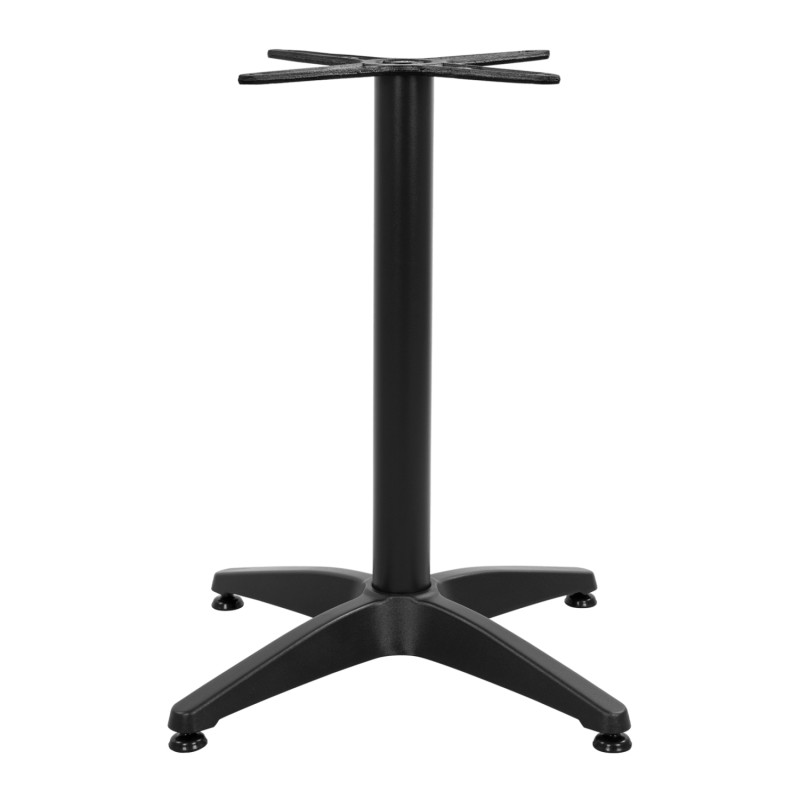 Aluminum Base 4legs 65x65x70cm with cross 48x48cm FK448.03 Black Aluminum Base 4legs 65x65x70cm with cross 48x48cm FK448.03 Black