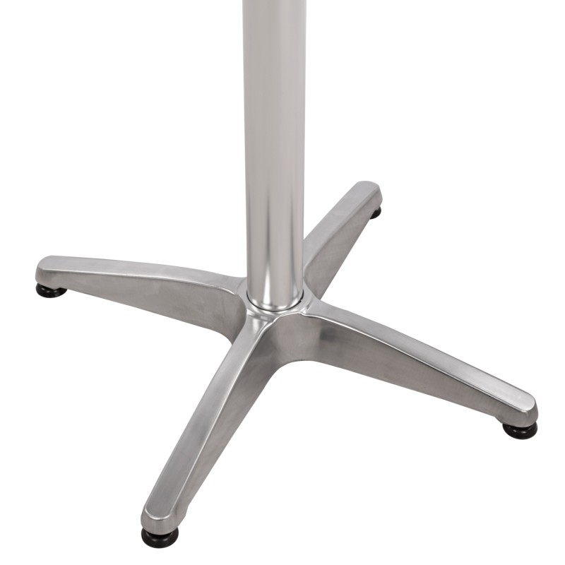 Bar Base Aluminum 66x66x109cm with cross 44x44cm FK450 Chromed Bar Base Aluminum 66x66x109cm with cross 44x44cm FK450 Chromed