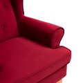Armchair Red Velvet Brandon 81x83x101cm FK3073.14 Armchair Red Velvet Brandon 81x83x101cm FK3073.14