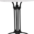 Table with 3 legs base from iron FK5609 with marble Round 60x73cm Table with 3 legs base from iron FK5609 with marble Round 60x73cm