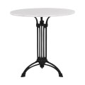 Table with 3 legs Base from cast iron with Marble '70x74cm Table with 3 legs Base from cast iron with Marble '70x74cm