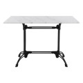 Table with 2 legs Base from cast iron FK5612 with marble 110x70 Table with 2 legs Base from cast iron FK5612 with marble 110x70