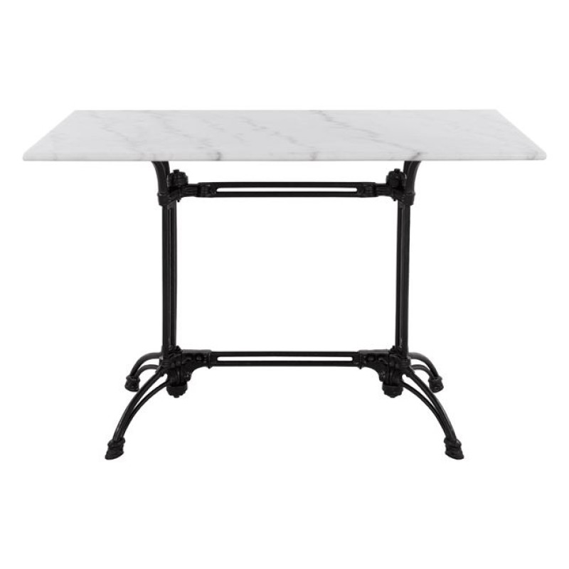 Table with 2 legs Base from cast iron FK5612 with marble 110x70 Table with 2 legs Base from cast iron FK5612 with marble 110x70