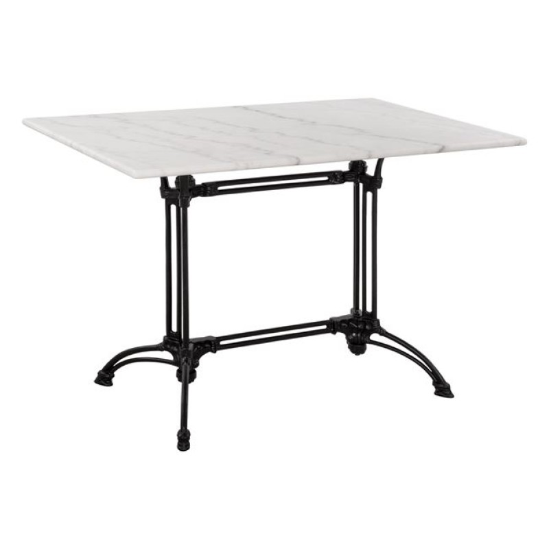 Table with 2 legs Base from cast iron FK5612 with marble 110x70 Table with 2 legs Base from cast iron FK5612 with marble 110x70