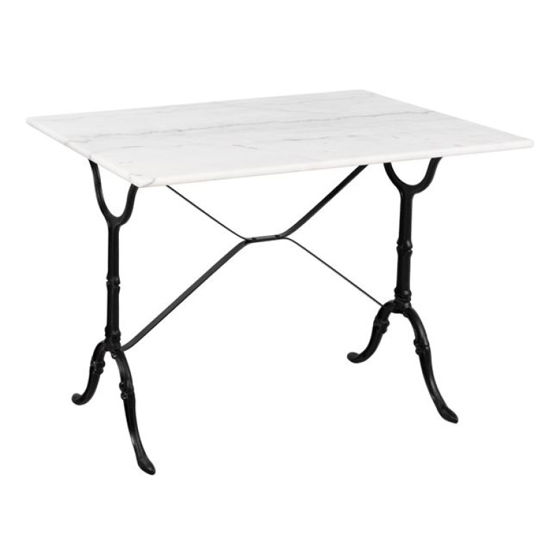 Table with Base from cast iron FK464 with marble 100x60x72 Table with Base from cast iron FK464 with marble 100x60x72