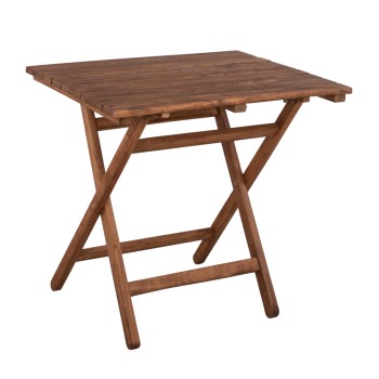 Director's Table Limnos 60x80 Solid Wood Impregnation Walnut FK5651.01