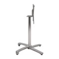 Aluminum base folding chromed 69x69x73cm with cross 48x48 FK459.03 Aluminum base folding chromed 69x69x73cm with cross 48x48 FK459.03