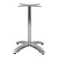 Aluminum Base FK460.03 Chromed 66x66x72H with cross 48x48 Aluminum Base FK460.03 Chromed 66x66x72H with cross 48x48