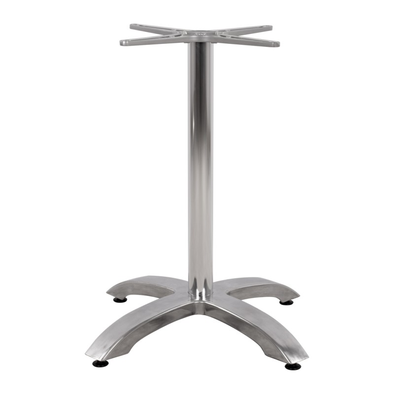 Aluminum Base FK460.03 Chromed 66x66x72H with cross 48x48 Aluminum Base FK460.03 Chromed 66x66x72H with cross 48x48