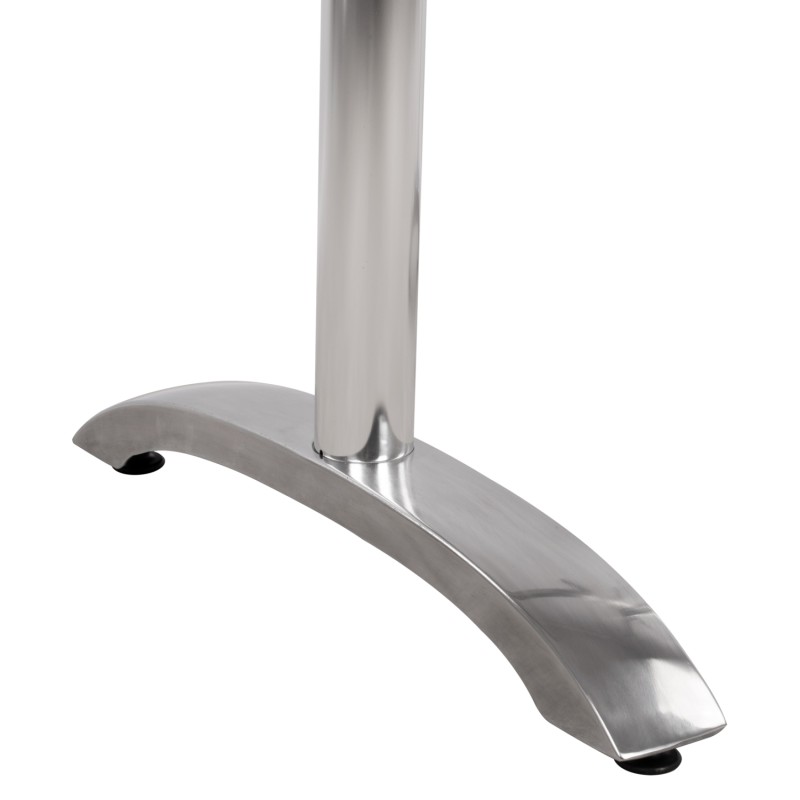 ALUMINUM base 2 legs FK461.03 Chromed 78,5x60x73cm ALUMINUM base 2 legs FK461.03 Chromed 78,5x60x73cm