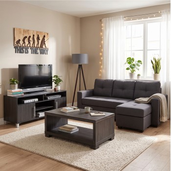 Student Set 3 pieces Sofa-Coffee Table-TV Furniture FK11139 Student Set 3 pieces Sofa-Coffee Table-TV Furniture FK11139