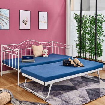 FK571.02 Sofa Bed MAEKO 190x90,White,Auxiliary Bed 85x185