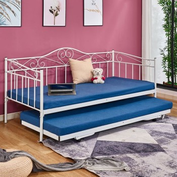 FK571.02 Sofa Bed MAEKO 190x90,White,Auxiliary Bed 85x185