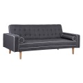 Sofa Bed Salvador FK3150.01 Grey with 2 Pillows 222x97x80Hcm Sofa Bed Salvador FK3150.01 Grey with 2 Pillows 222x97x80Hcm