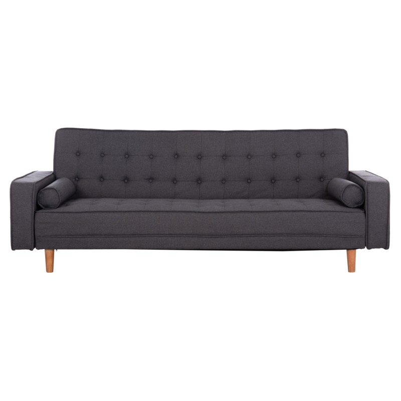 Sofa Bed Salvador FK3150.01 Grey with 2 Pillows 222x97x80Hcm Sofa Bed Salvador FK3150.01 Grey with 2 Pillows 222x97x80Hcm