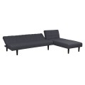 Corner Sofa Bed Reversible Zelda FK3154.01 with grey fabric 254x163x74cm Corner Sofa Bed Reversible Zelda FK3154.01 with grey fabric 254x163x74cm