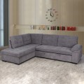 Sofa bed Jade left corner in dark grey color FK3144.02L 252x159x84h cm Sofa bed Jade left corner in dark grey color FK3144.02L 252x159x84h cm