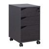 Professional Office Drawer with wheels Rosewood FK2108 40x42x60Ηcm