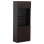 PROFESSIONAL OFFICE BOOKCASE ROSEWOOD FK2089 MELAMINE IN GREY-WENGE 80x40x200Hcm