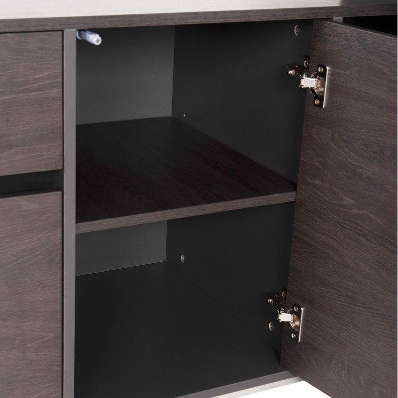PROFESSIONAL OFFICE DESK LEFT CORNER ROSEWOOD FK2083L 220x180x76Hcm PROFESSIONAL OFFICE DESK LEFT CORNER ROSEWOOD FK2083L 220x180x76Hcm