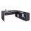 Professional office right corner Rosewood FK2086R 180x170x76cm
