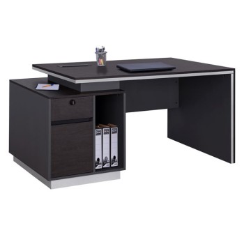 Professional office with left cabinet Rosewoof FK2087L 160x80x76cm