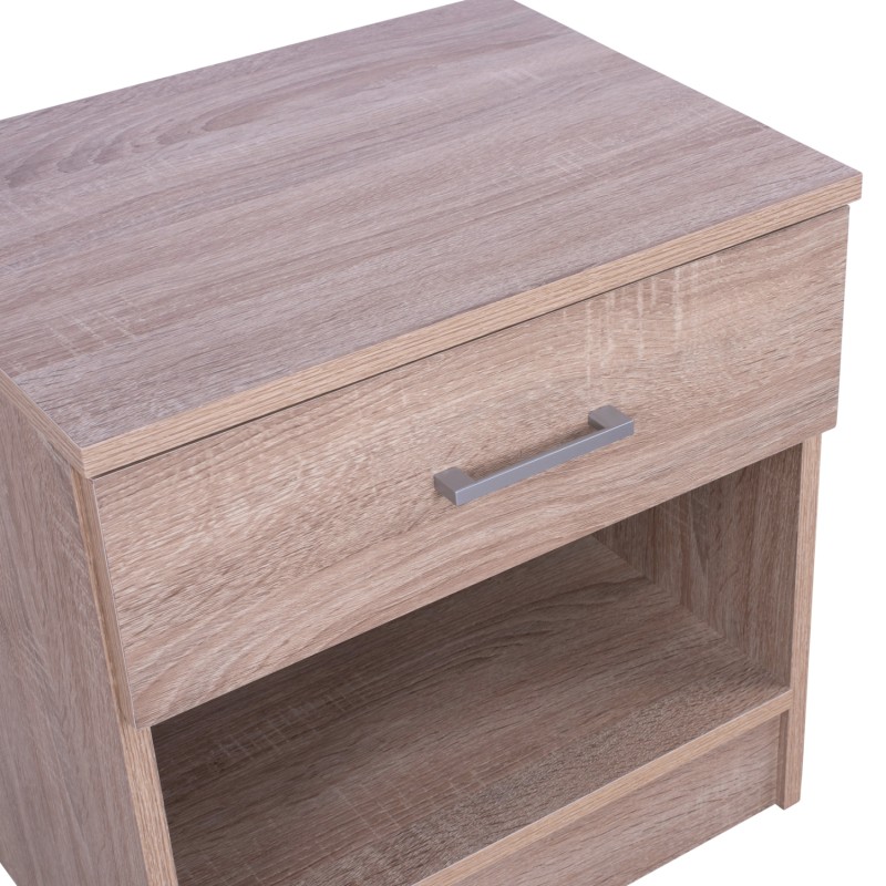 Bedside Table with 1 drawer Sonama 45x35x47cm FK2345.01 Bedside Table with 1 drawer Sonama 45x35x47cm FK2345.01