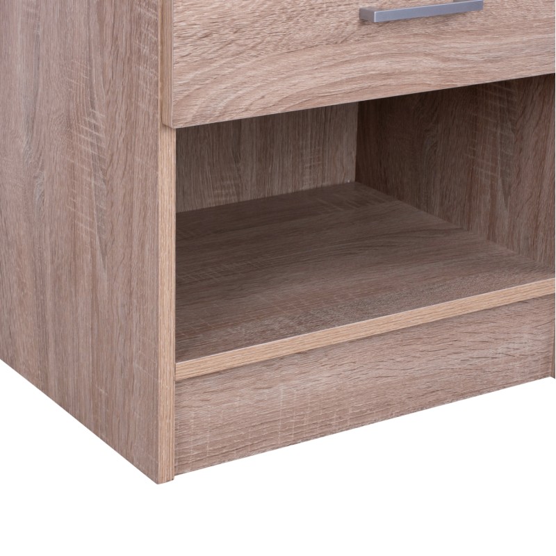 Bedside Table with 1 drawer Sonama 45x35x47cm FK2345.01 Bedside Table with 1 drawer Sonama 45x35x47cm FK2345.01
