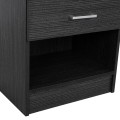Bedside table with 1 Drawer Zebrano 45x35.5x47cm FK2345.02 Bedside table with 1 Drawer Zebrano 45x35.5x47cm FK2345.02