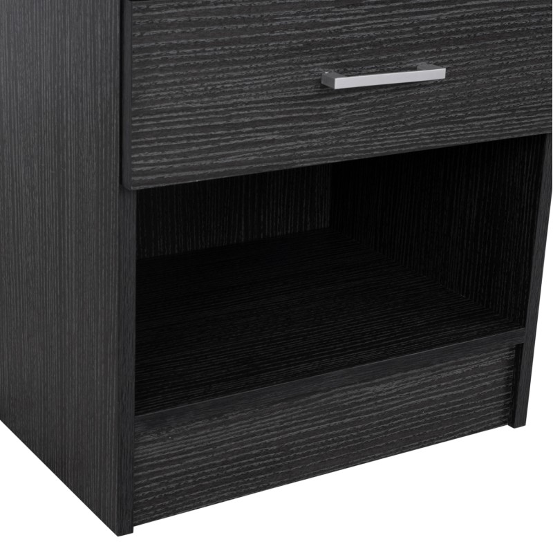 Bedside table with 1 Drawer Zebrano 45x35.5x47cm FK2345.02 Bedside table with 1 Drawer Zebrano 45x35.5x47cm FK2345.02