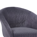 FK8549.01 Armchair Joyce Velvet Grey,metallic legs, 80x76x75 FK8549.01 Armchair Joyce Velvet Grey,metallic legs, 80x76x75