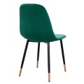 Chair Lucille FK8552.03 from Velvet Cyppress Green color with metallic frame 45x56x81cm Chair Lucille FK8552.03 from Velvet Cyppress Green color with metallic frame 45x56x81cm