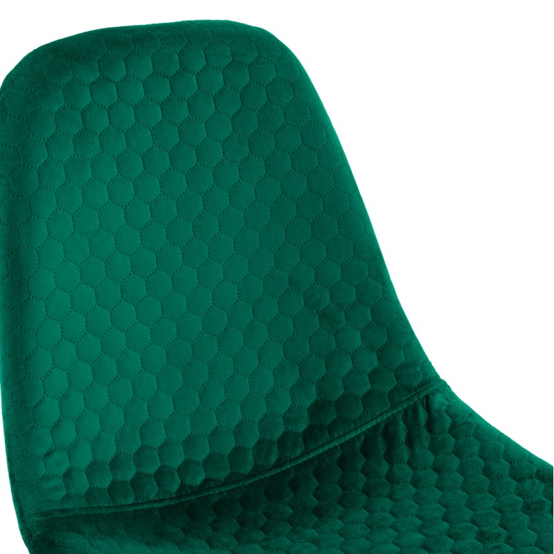 Chair Lucille FK8552.03 from Velvet Cyppress Green color with metallic frame 45x56x81cm Chair Lucille FK8552.03 from Velvet Cyppress Green color with metallic frame 45x56x81cm