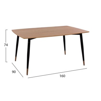 Set Dining Table FK11180 5pieces with natural desktop & chairs in blue velvet Set Dining Table FK11180 5pieces with natural desktop & chairs in blue velvet