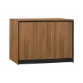 OFFICE CABINET SUPREME FK2357 MELAMINE IN HONEY OAK & GREY 120x40x80Hcm. OFFICE CABINET SUPREME FK2357 MELAMINE IN HONEY OAK & GREY 120x40x80Hcm.