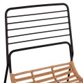 Metallic chair Allegra FK5694 with wicker beige 51x54x83cm Metallic chair Allegra FK5694 with wicker beige 51x54x83cm