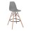 Bar Stool Renata FK0173.10 Grey 58x56x107cm