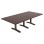 Professional conference office FK2047.12 in wenge color 240x120x75 cm.