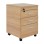 Office professional drawer in oak color FK2048.11 40x52x60 cm.