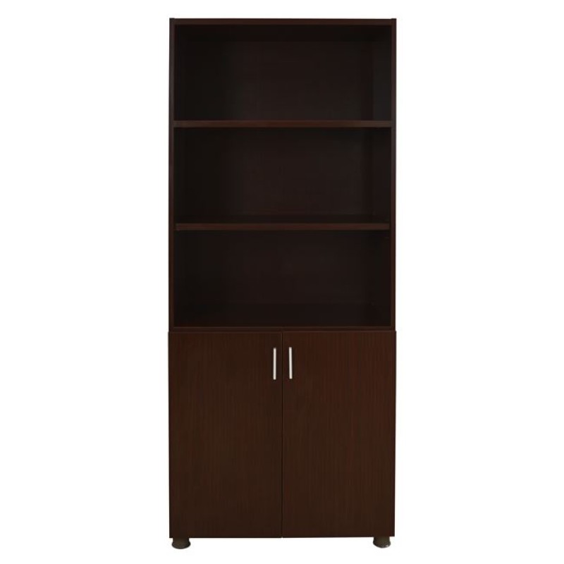 Professional office bookcase in wenge color FK2055.12 80x40x190 cm. Professional office bookcase in wenge color FK2055.12 80x40x190 cm.
