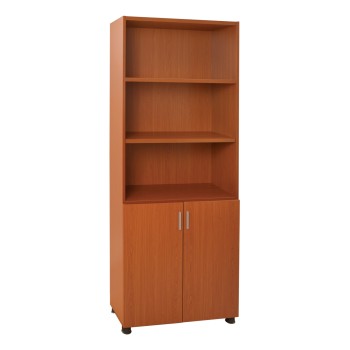 Professional office bookcase in cherry color FK2055.13 80x40x190 cm. Professional office bookcase in cherry color FK2055.13 80x40x190 cm.