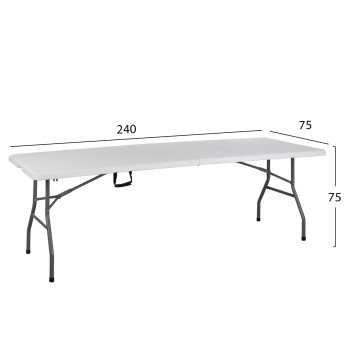 Catering Table FK5681 240x75x75 Foldable-Suitcase Catering Table FK5681 240x75x75 Foldable-Suitcase