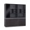 Set 2 pieces Professional Office Library Rosewood FK11200