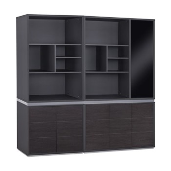 Set professional office library 2 pieces Rosewood FK11201
