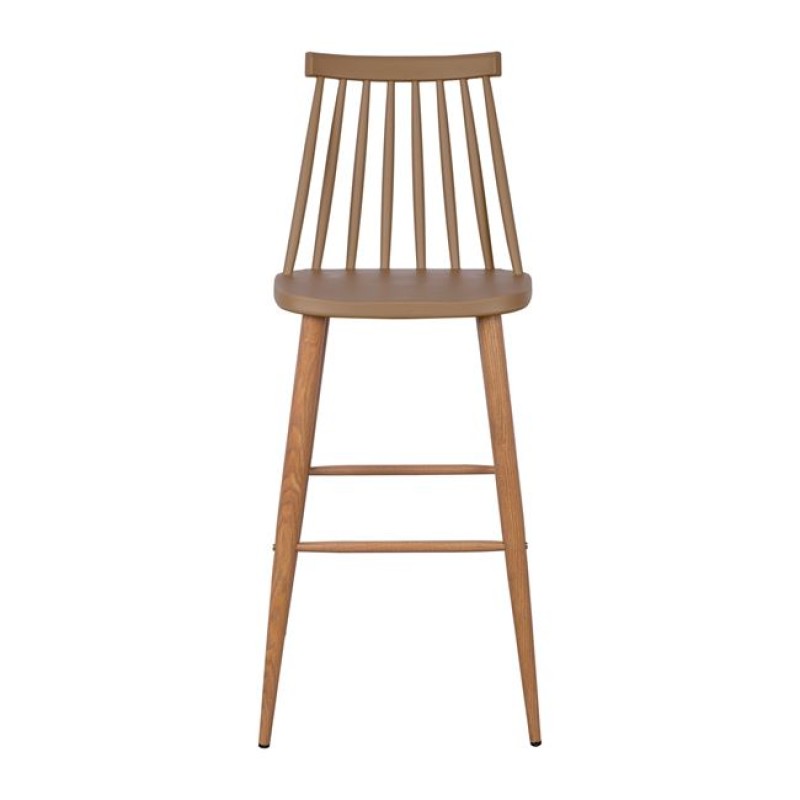 Bar Stool FK8459.25 Vanessa in Cappuccino color 43x49x107cm Bar Stool FK8459.25 Vanessa in Cappuccino color 43x49x107cm