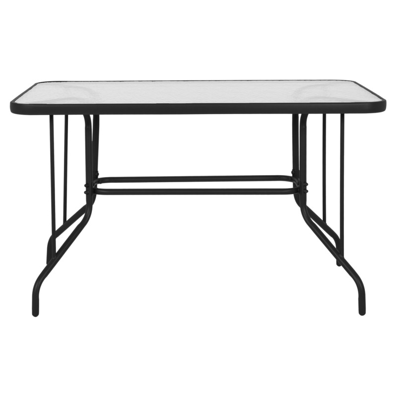 OUTDOOR METALLIC TABLE ADAM FK5679.01 GREY WITH REINFORCED GLASS TOP 120Χ70Χ71Hcm. OUTDOOR METALLIC TABLE ADAM FK5679.01 GREY WITH REINFORCED GLASS TOP 120Χ70Χ71Hcm.