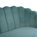 Sofa 2 seater Coquille FK8627.07 from peanut color with gold legs 130x77x83cm Sofa 2 seater Coquille FK8627.07 from peanut color with gold legs 130x77x83cm