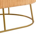 Bench Alinafe FK8635.09 from gold velvet with gold base 118x64x40,5cm Bench Alinafe FK8635.09 from gold velvet with gold base 118x64x40,5cm
