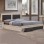 Bed Capri FK312.04 with 2 drawers, Sonoma-Grey, Mattress 150x200